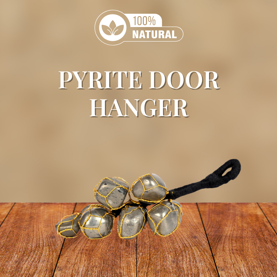 Energized Pyrite Door Hanger For Home And Office Vaastu
