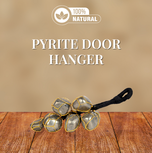 Energized Pyrite Door Hanger For Home And Office Vaastu