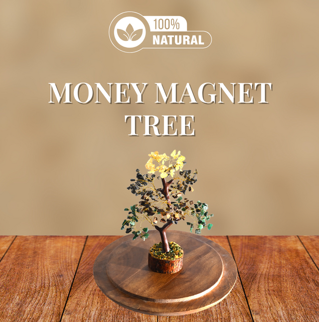 Energized Money Magnet (Money Attraction) Tree With 300 Beads